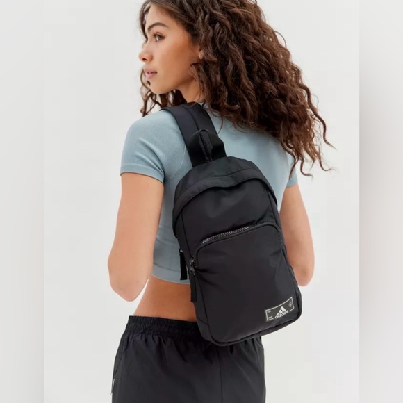 adidas Handbags - Adidas Beige Backpack with Crossbody Pouch